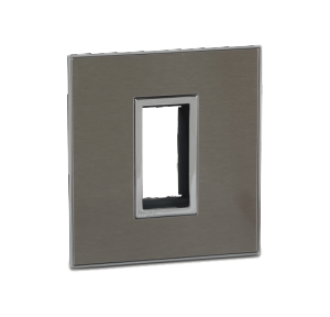 Legrand Arteor 1M Cover Plate With Frame, 5757 06